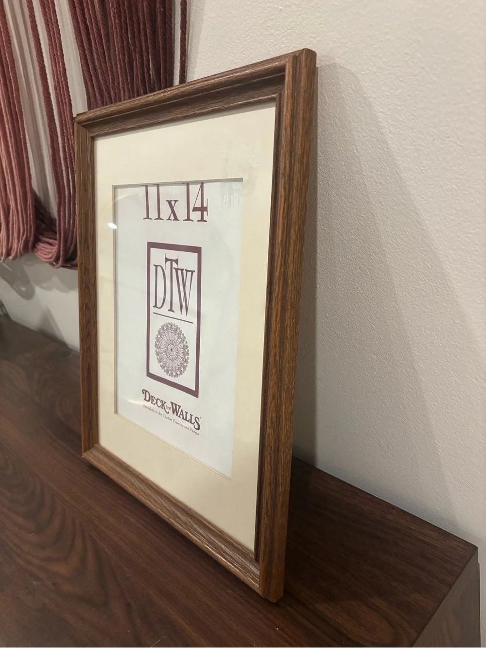 Wood Matted Picture Frame